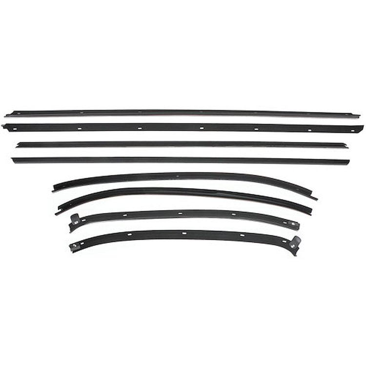 Window Felts 69 Chevelle Coupe 8 piece Original Round Style