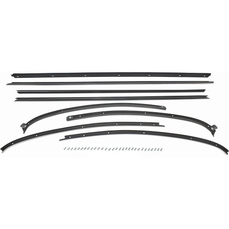 Window Felts 70-72 Cutlass S 442 Coupe 8 pieces Original Style