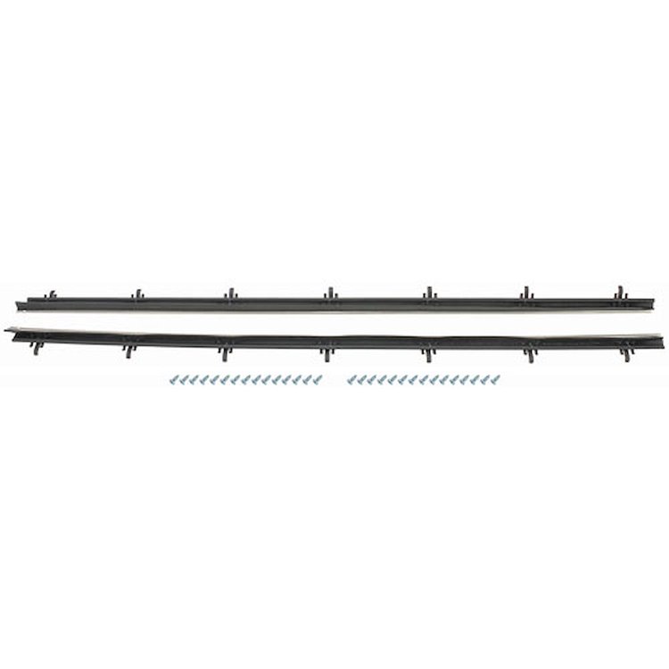 Window Felts 66-67 El Camino Repro Style Outer 2pc