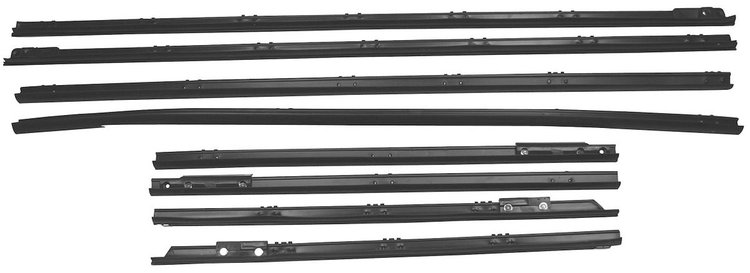 Window Felts 73-77 Chevelle/El Camino OE Style Inner/Outer 4pc