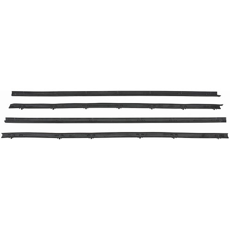 Window Felts 64 El Camino 2dr Wagon 4 pieces Reproduction Flat Style