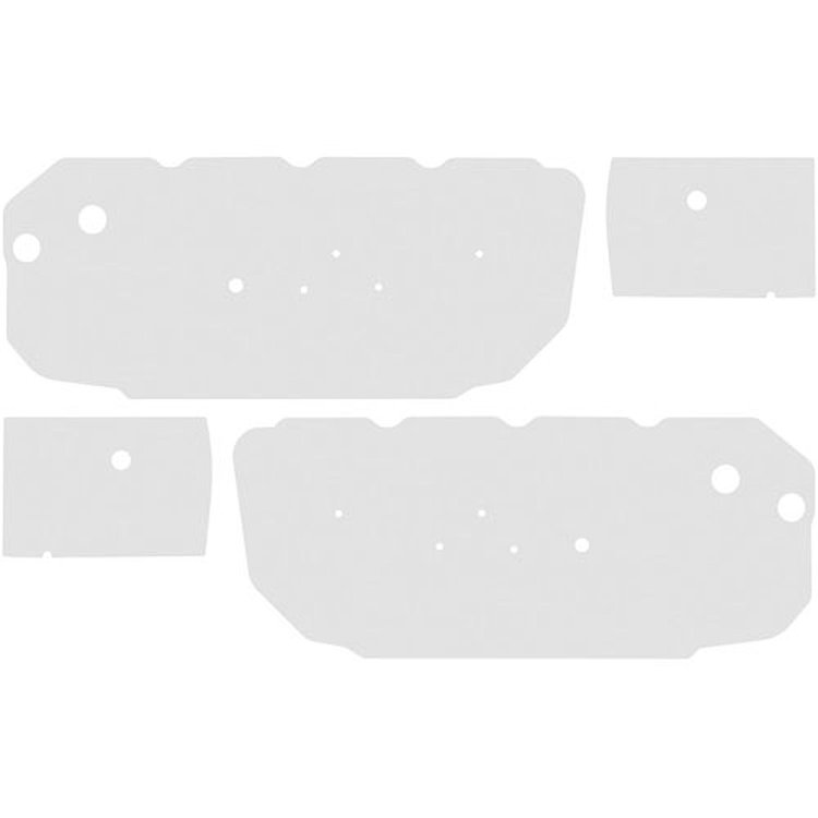 Water Shields 1964-67 GM A Body Convertible Front/Rear