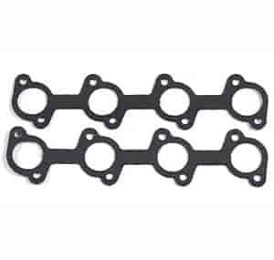 XX Carbon Header Flange Gaskets Ford 4.6L 2-Valve Round 1.625"