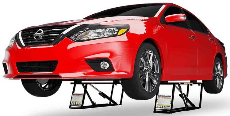 BL-3500SLX Portable Vehicle Lift, 3,500 lbs. Capacity, 220 V AC