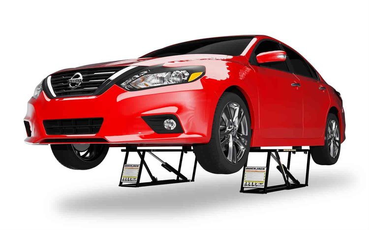 BL-3500SLX Portable Vehicle Lift, 3,500 lbs. Capacity, 12 V DC