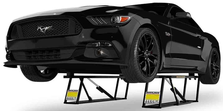 BL-5000EXT Extended Portable Vehicle Lift, 5,000 lbs. Capacity, 12 V DC