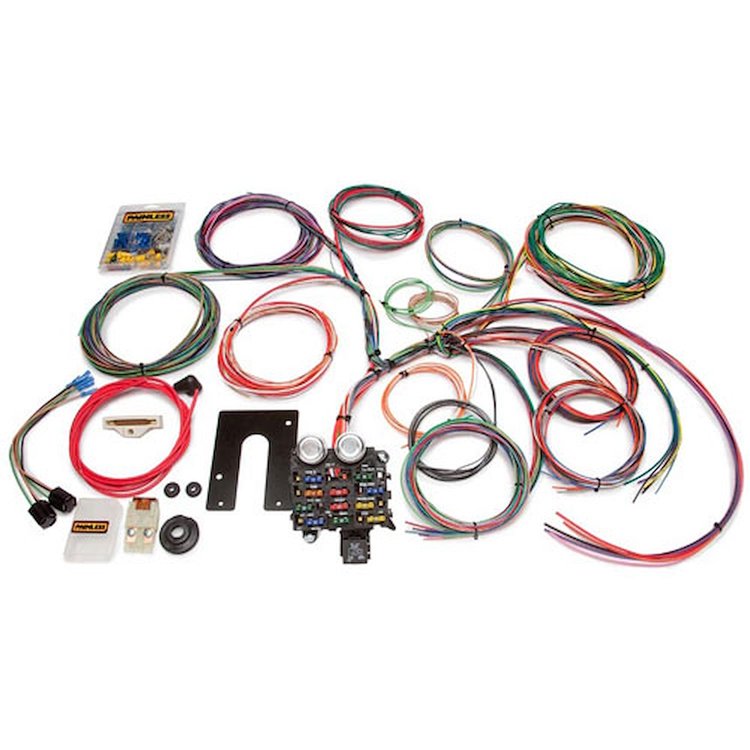 22-Circuit Wire Harness for 1974 & Earlier Jeep CJ2, CJ5