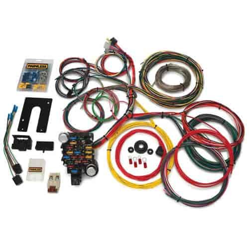 Classic-Plus 28-Circuit Wire Harness - Universal - GM-Keyed Column - Customizable