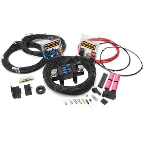 17-Circuit Wire Harness for 1915-1970 Street Rod, Rat Rod, Gasser, Classic Cars & Trucks