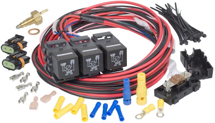 LSx Dual Fan-Dual Activation Fan Relay Kit