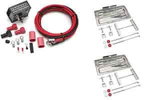 Digital Power Manager Dual Battery Mount Kit Includes: Painless Digital Power Manager