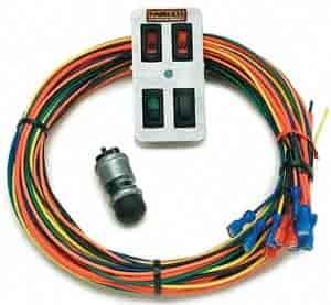 Mustang Switch Panel 4-Switch kit with start button