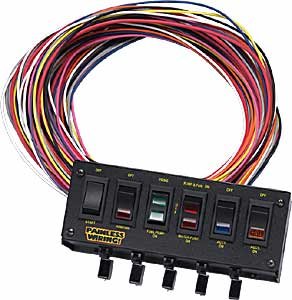 Circuit Breaker Rocker Box 6-Switch