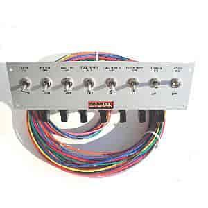 8-Switch Fused Toggle Switch Box
