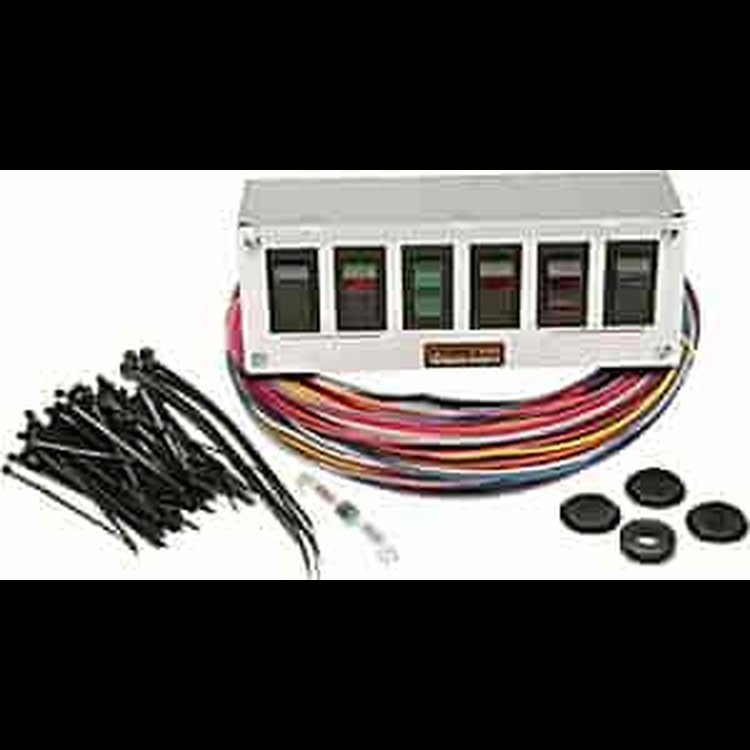 Universal Rocker Switch Panel 6-Switch