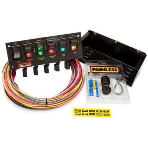 Contour Rocker Switch Panel 6-Switch