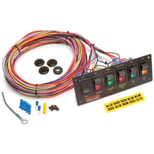Dash Rocker Switch Panel 6-Switch