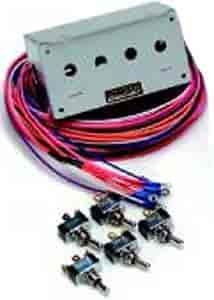 Universal Non-Fused Toggle Panel 4-Switch