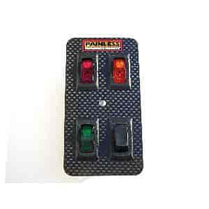 Carbon Fiber Mustang Power Panel Nitrous Hide-a-Panel