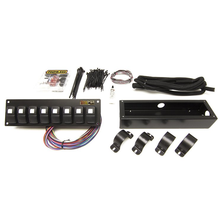 Roll Bar Mount 8 Switch trail Rocker Panel