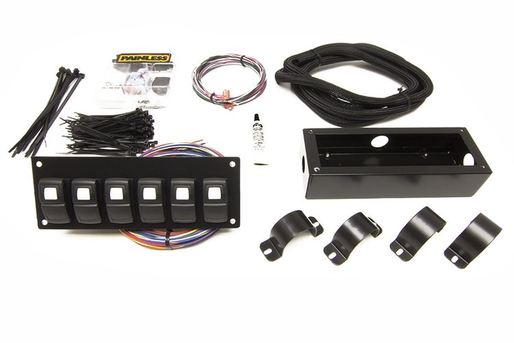 Track Rocker 6-Switch Panel - Roll Bar Mount