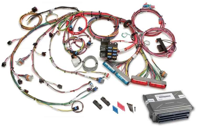 EFI Wiring Harness and ECM for 1998-2004 GM LS1/LS6 [T-56 Manual Transmission]