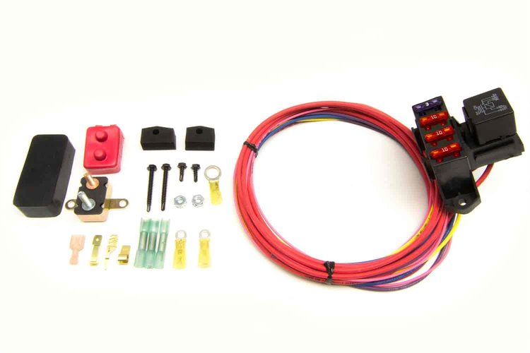 CirKit Boss Weather Resistant Auxiliary Fuse Block Kit Extreme Use Where Moisture/Dust Resistance is Important