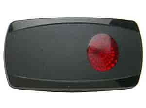 Single Lens Contour Rocker Switch Cover Red