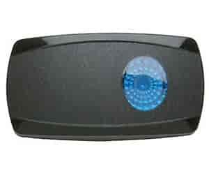 Single Lens Contour Rocker Switch Cover Blue