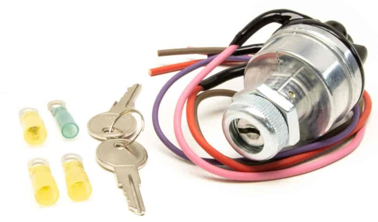 Waterproof Ignition Switch Fits 3/4" hole