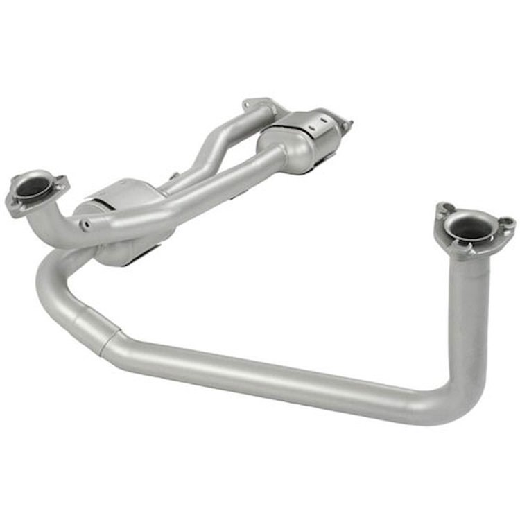 Pacesetter Direct-Fit Catalytic Converter. Direct Replacement of OEM, Low Restriction Design