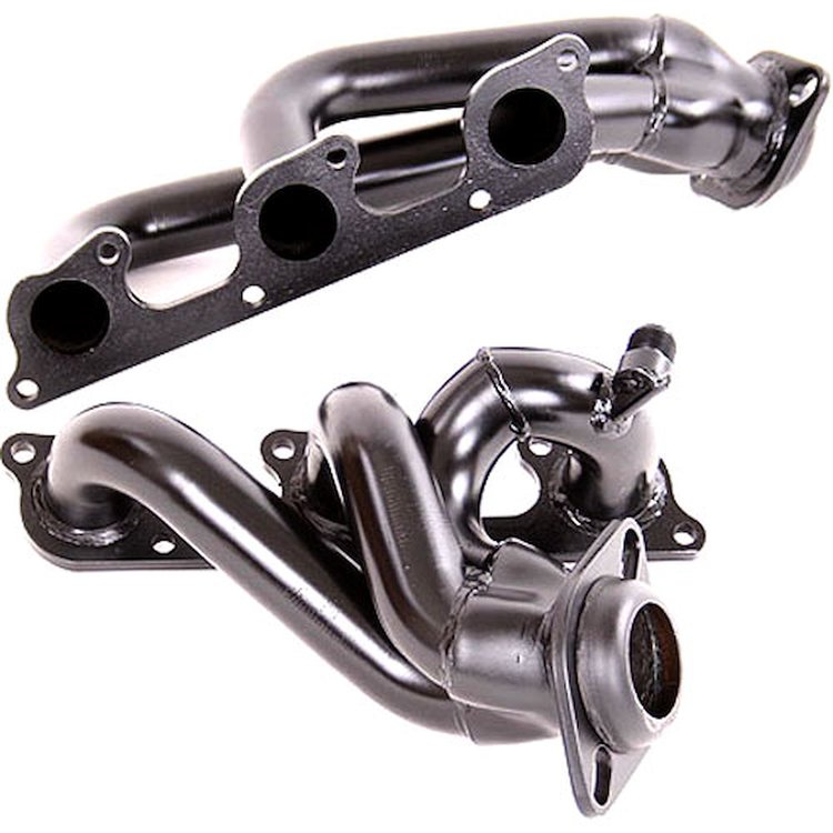 Painted Car Headers 2005-10 Mustang 4.0L V6