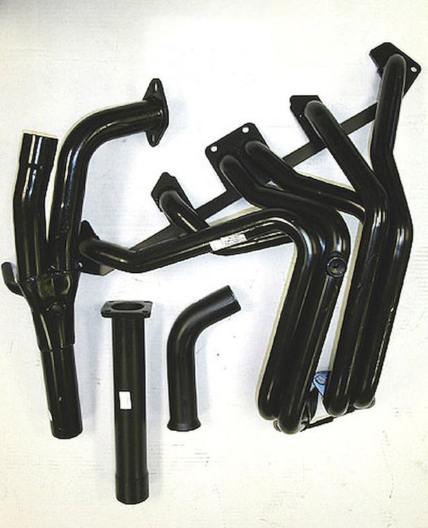 Painted Jeep Header 1987-90 Wrangler 258ci