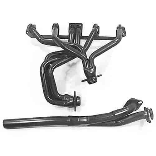Painted Jeep Header 1972-80 CJ 5/6/7 258ci
