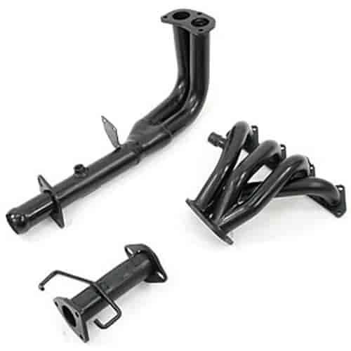 Painted Car Header 1990-91 Prelude Si 2.0L B20A
