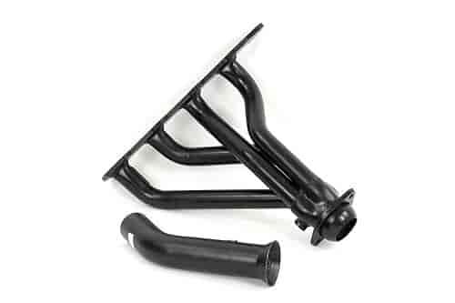 Painted Car Headers 1999-02 Malibu 2.4L