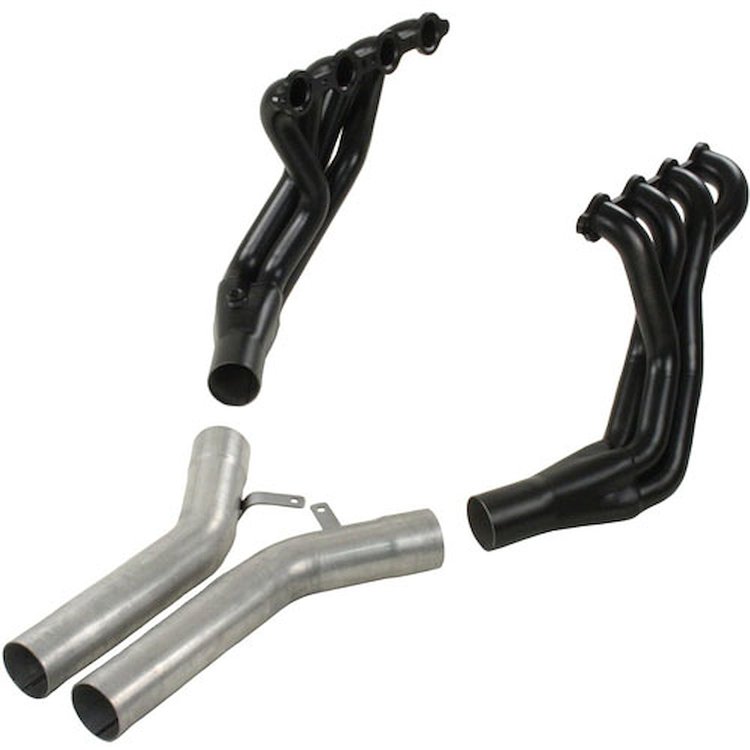 Painted Long Tube Headers 2005-13 Chevy Corvette C6, Z06 6.0/6.2/7.0L