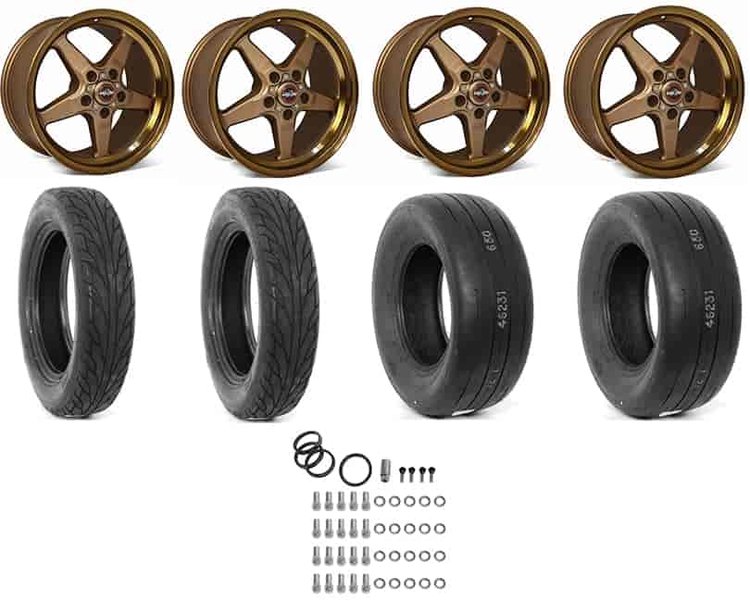 "BIG MEATS" Wheel and Tire Kit For 2006-2019 Dodge Challenger