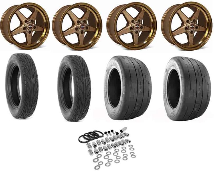 "BIG MEATS" Wheel and Tire Kit For 2015-2019 Ford Mustang