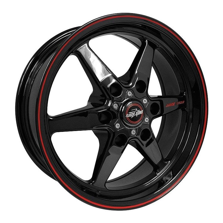 93-Series Truck Star Wheel Size: 17" x 7" [Gloss Black Finish]