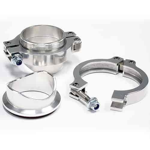 QRJ 38mm (1.50" ) V-band Clamp Kit Aluminum Weld Flange