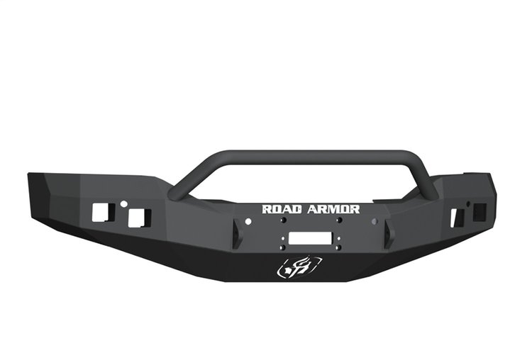 2161F4B Stealth Winch Front Bumper, Pre-Runner Guard, Satin Black, 2016-2018 GMC Sierra 1500