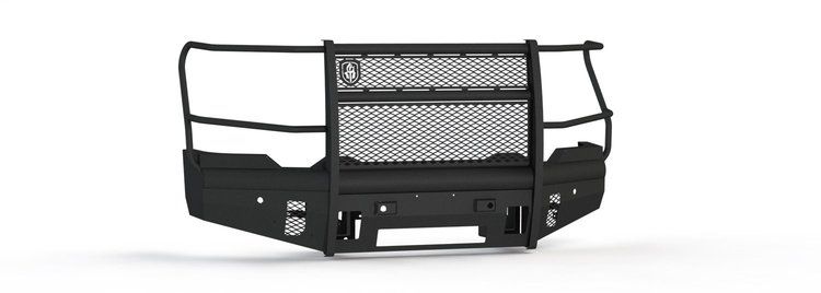 2202VF6B Vaquero Non-Winch Front Bumper, Full Guard, Texture Black, Fits Select GMC Sierra 2500/3500 HD