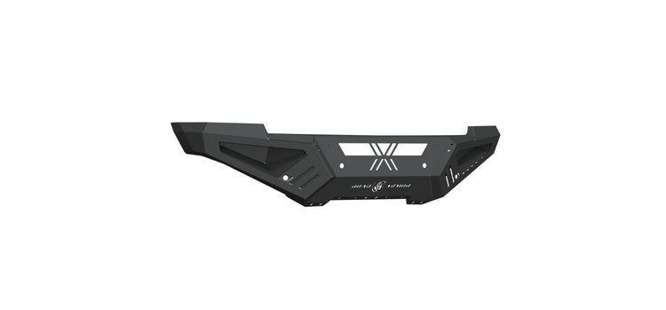 3141XF0B Spartan Front Bumper, Texture Black, Fits Select Chevy Silverado 1500