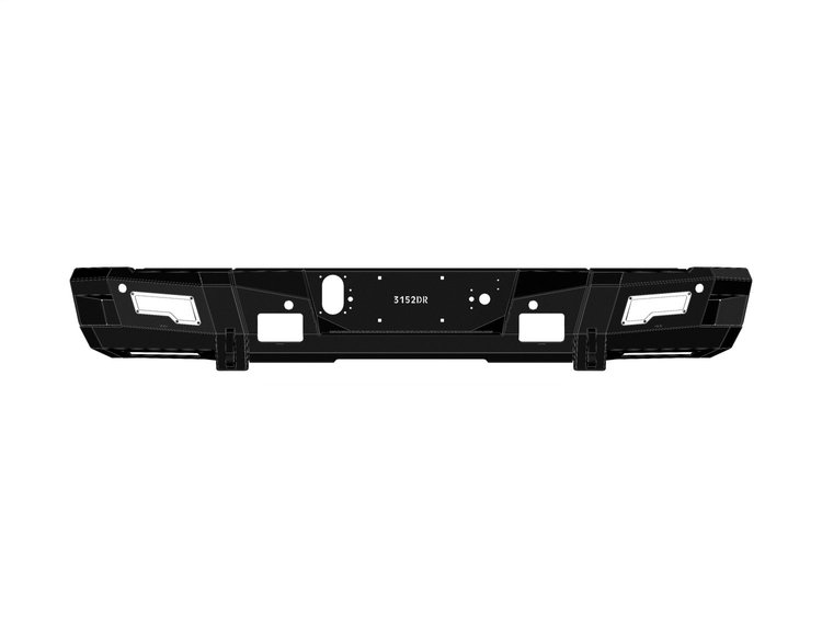 3152DR-B0-P2-MR-BH-B Identity Rear Bumper Shackle End Pods Fits Select GM Silverado/Sierra 2500 HD/3500 HD