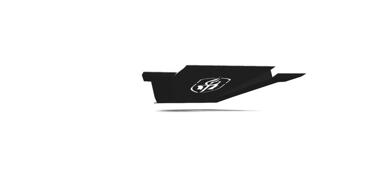 3152XFSPB Spartan Front Bumper Bolt-On Accessory Skid Plate, 2015-2019 Chevy Silverado 2500 HD/3500 HD