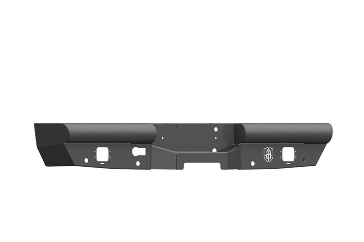 315VR0B Vaquero Non-Winch Rear Bumper, Steel, Satin Black, 2015-2019 Chevy Silverado 2500 HD/3500 HD