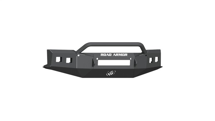 3191F4B-NW Stealth Non-Winch Front Bumper, Pre-Runner Guard, Texture Black, 2019-2021 Chevy Silverado 1500