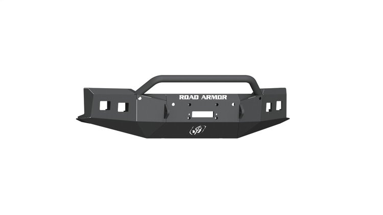 3191F4B Stealth Winch Front Bumper, Pre-Runner Guard, Texture Black, 2019-2021 Chevy Silverado 1500