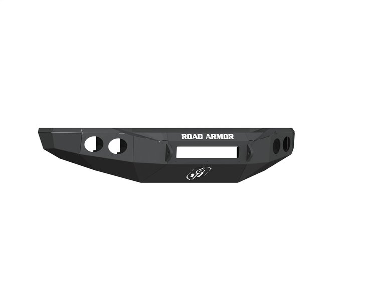 3194FR0B-NW Stealth Non-Winch Rear Bumper, Texture Black, Round Light Port Fits Select Chevy Silverado 4500/5500/6500 HD